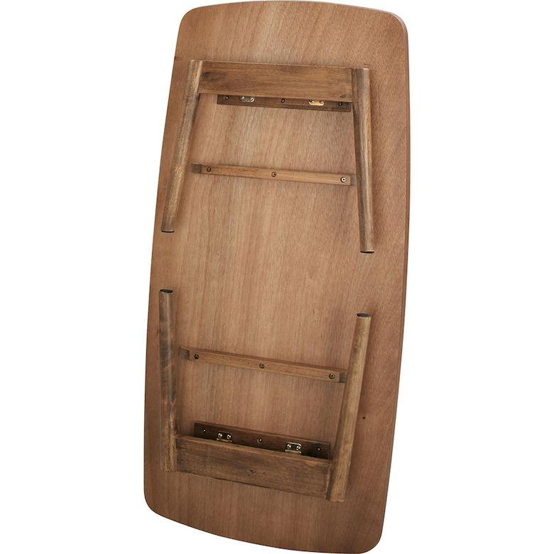 東谷 TAC-229WAL トムテ フォールディングテーブル ブラウン