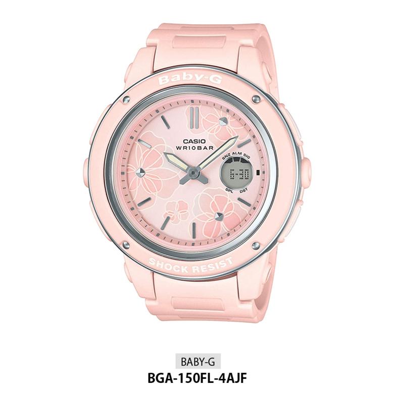 BABY-G レディース腕時計 Floral Dial Series BGA-150FL CASIO カシオ 国内正規品｜sakai-fukui｜04