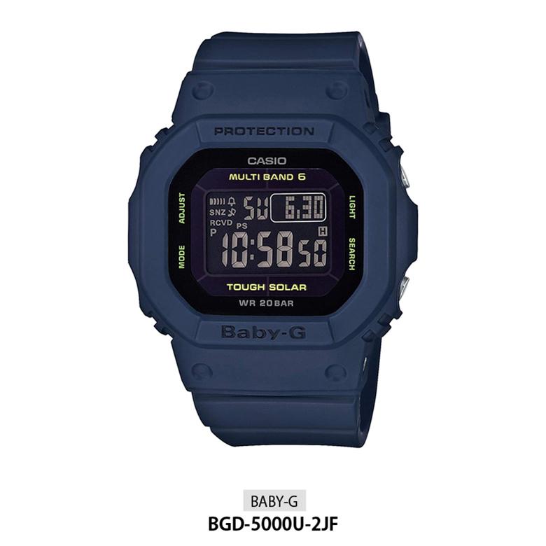 BABY-G ギフト レディース腕時計 電波ソーラー BGD-5000 CASIO カシオ