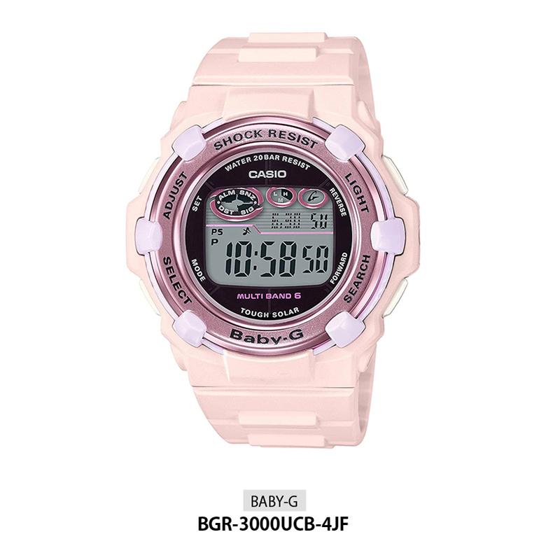 BABY-G レディース腕時計 電波ソーラー BGR-3000 CASIO カシオ 国内正規品