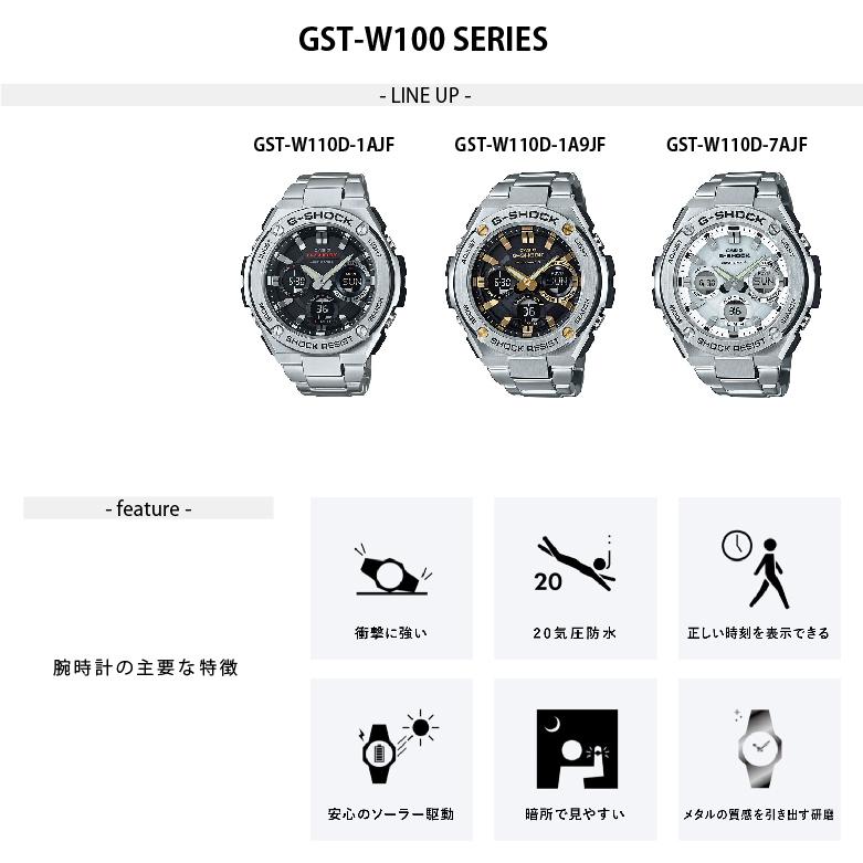 G-STEEL 母の日 ギフト G-SHOCK GST-W100 SERIES Gショック ジー G-STEEL 母の日 ギフト G-SHOCK GST-W100 SERIES Gショック ジー