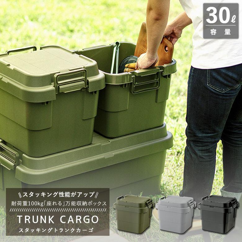 RISU（リス） トランクカーゴ スタッキング TC-30S コンテナ収納 容量