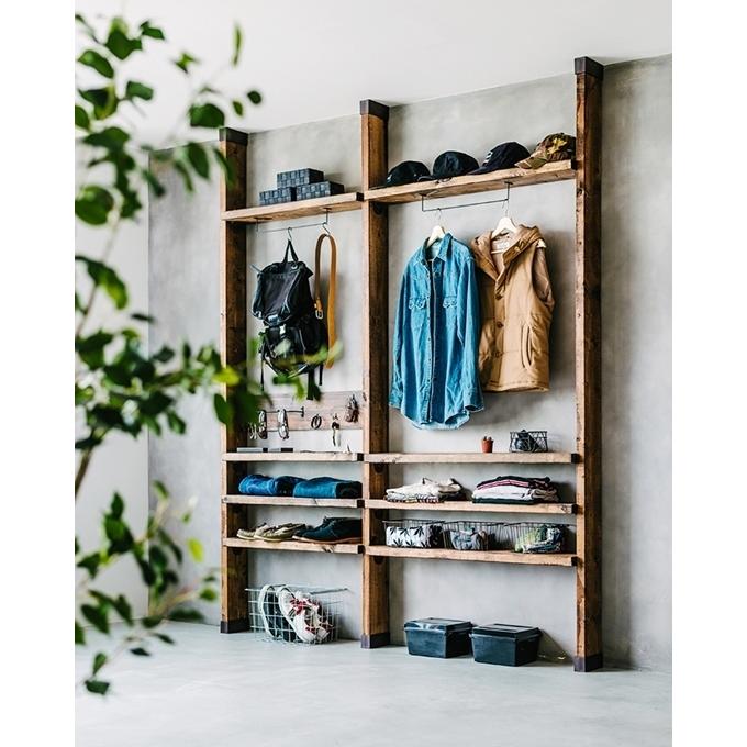 DIY 若井産業 ディアウォールセット DIAWALL DWS26 ディアウォールS 2×6材用 上下パットセット(×4個セット