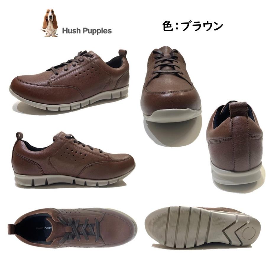 ハッシュパピー（Hush Puppies） メンズ 靴 レザースニーカー M-7105T