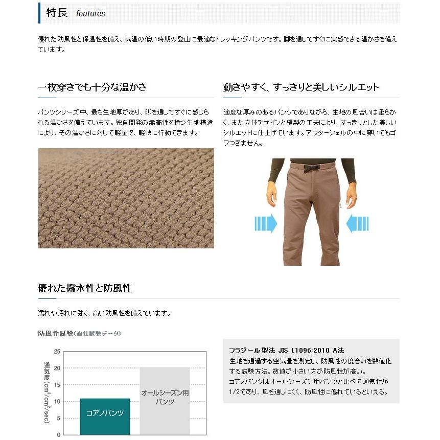 ファイントラック（finetrack） ファイントラック・コアノパンツMen's