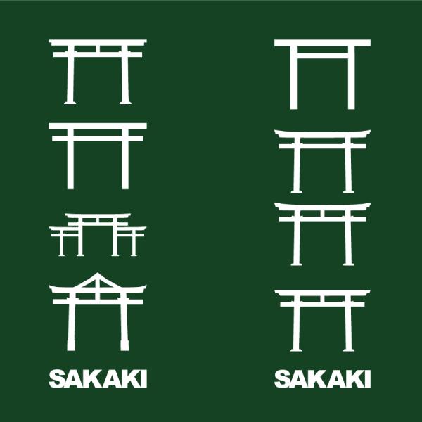 鳥居 ライン Tシャツ SAKAKI 神社 神道｜sakaki-nippon｜05