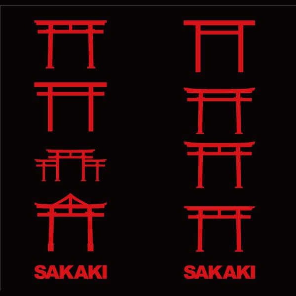 鳥居 ライン Tシャツ SAKAKI 神社 神道｜sakaki-nippon｜07