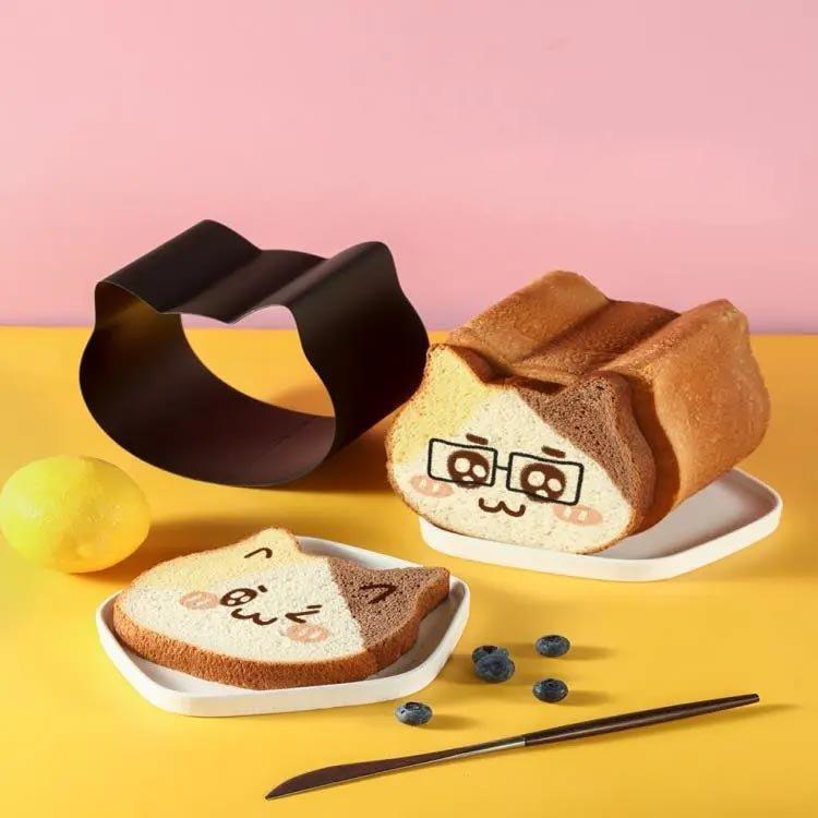 食パン型 バレンタイン 猫 パン焼き型 手作り ねこぱん ネコぱん ねこパン 食パン型皿 食パンパウンド型 業務用 パン作り 調理器具 パン作り｜sakaki-shop｜02