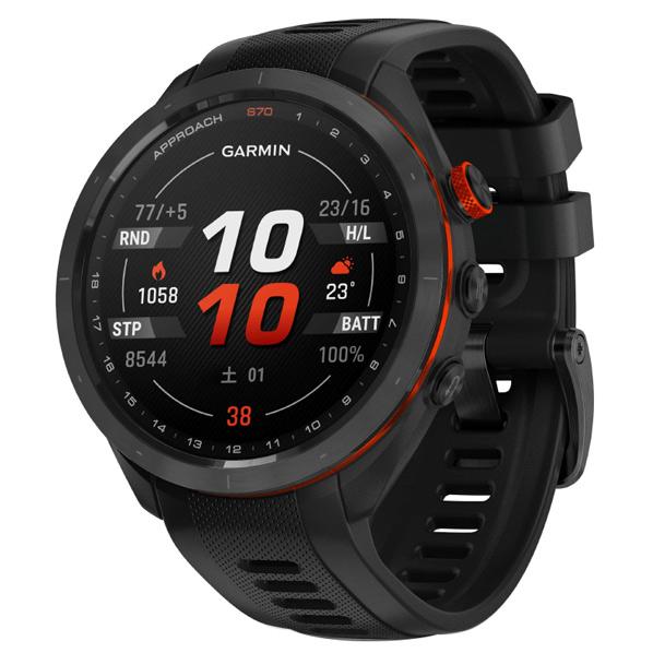 保証付】【国内正規品】ガーミンGARMIN APPROACH S70 47MM BLACK 