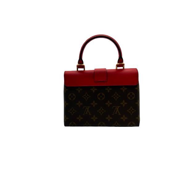 LOUIS VUITTON 【保証付】【国内正規品】LOUIS VUITTON ルイヴィトン Louis Vuitton レッド ハンドバッグ 正規品