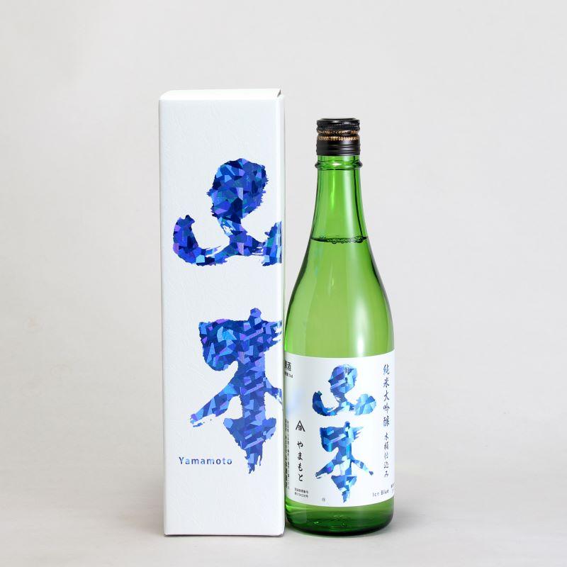 山本 アイスブルー 木桶仕込み 純米大吟醸 720ml : 酒魂 酒喜屋 - 通販