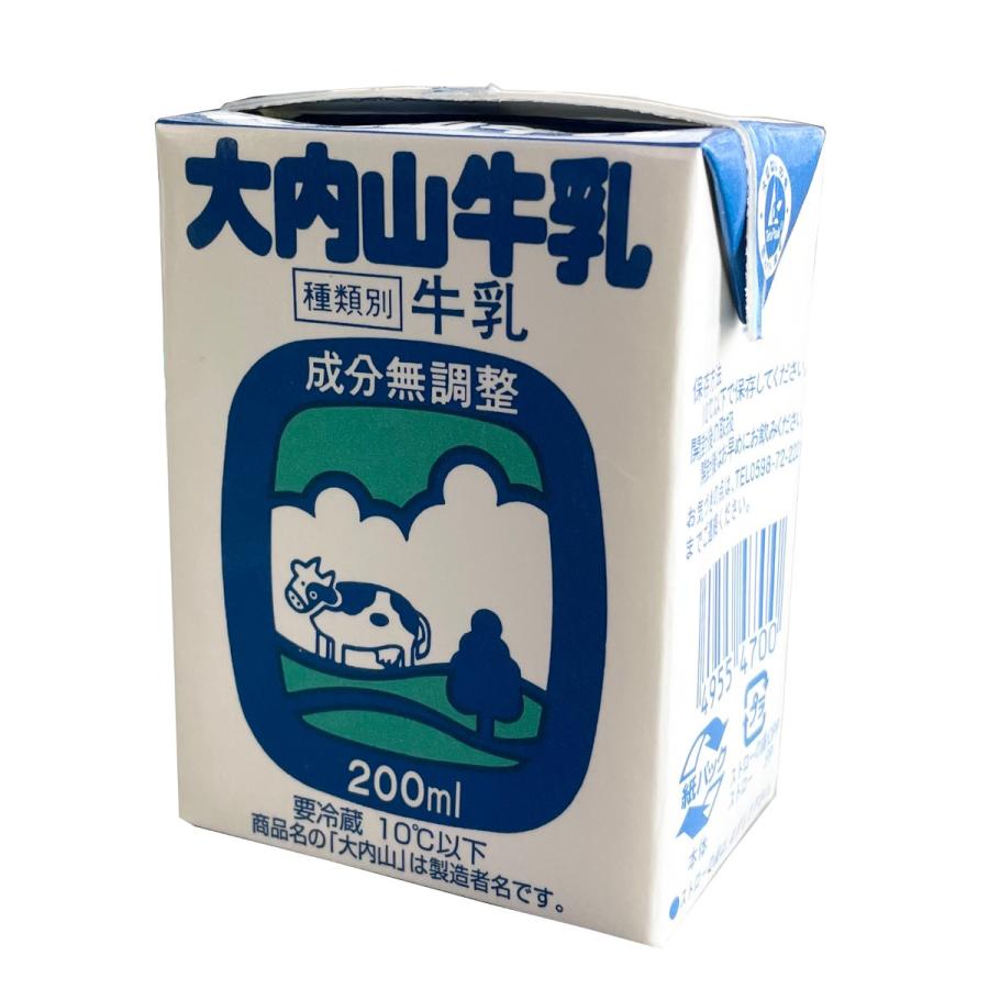大内山酪農 大内山牛乳 200ml 紙パック 28 サカチチ商店 通販 Yahoo ショッピング