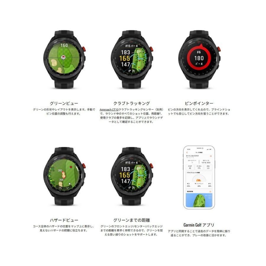 Approach GARMIN ガーミン Approach S70 47ミリモデル スマート