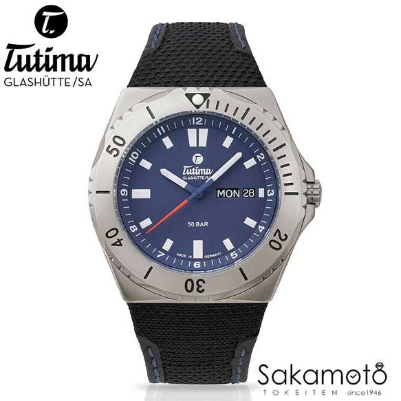 美品。ドイツの名門ブランド。TUTIMA グラスヒュッテ 自動巻きGMT　裏スケ　腕時計 Tutima PATRIA グラスヒュッテ最高峰の手巻き腕時計｜コントワーヌ
