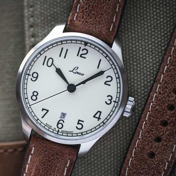 Laco（ラコ） ドイツ製 パイロットウォッチ NAVY Valencia39 ネイビー