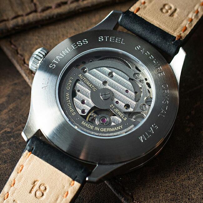 Laco（ラコ） ドイツ製 パイロットウォッチ Palermo39 パレルモ リアル
