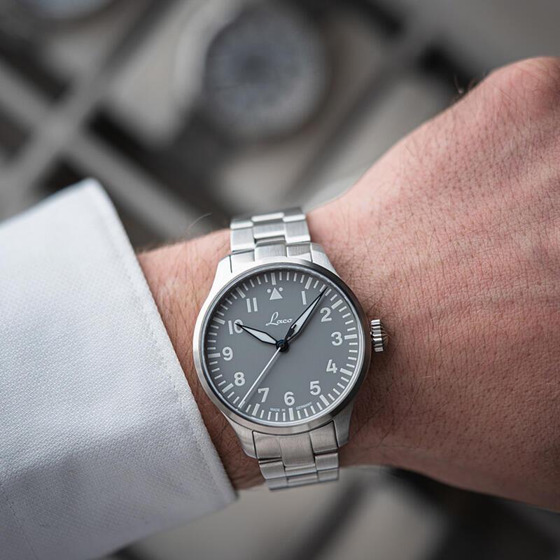 Laco（ラコ） ドイツ製 パイロットウォッチ Augsburg39 Grau 