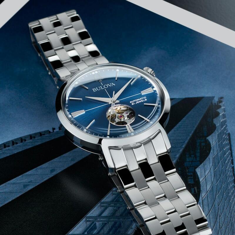 BULOVA】ブローバ 腕時計 メンズ 【クラシック】自動巻き 41ミリ