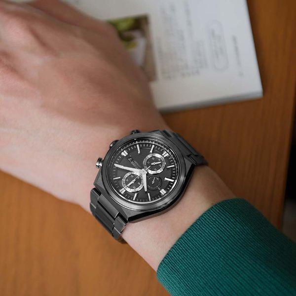 CITIZEN アテッサ CA0835-61H ACT Lineブラックチタン アテッサ(ATTESA) ACT Line ブラックチタン™シリーズ CA0835-61H