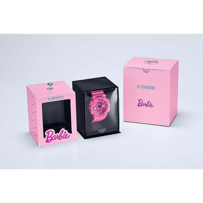 ジーショック バービーコラボ GMA-S110BE-4AJR G-SHOCK G-SHOCK Gショック アナデジ バービー Barbie コラボ