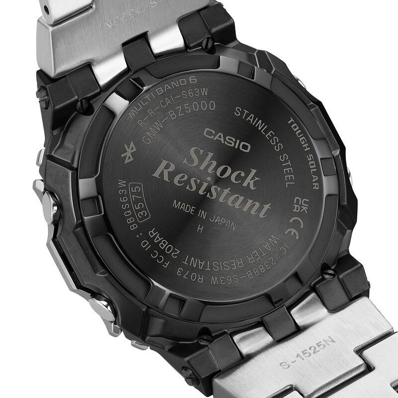 国内正規品 G-SHOCK「Gショック」フルメタル シルバー MIP液晶