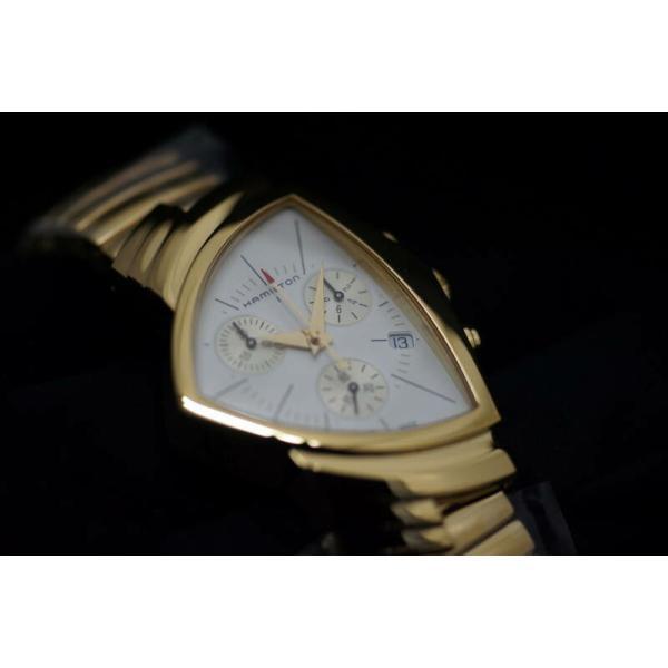 国内正規品 ハミルトン HAMILTON ベンチュラクロノグラフ イエロー 