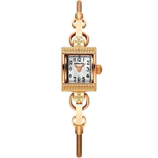 国内正規品 ハミルトン HAMILTON　レディハミルトン　ヴィンテージ　ステンレス　ピンクゴールドPVD　H31241113