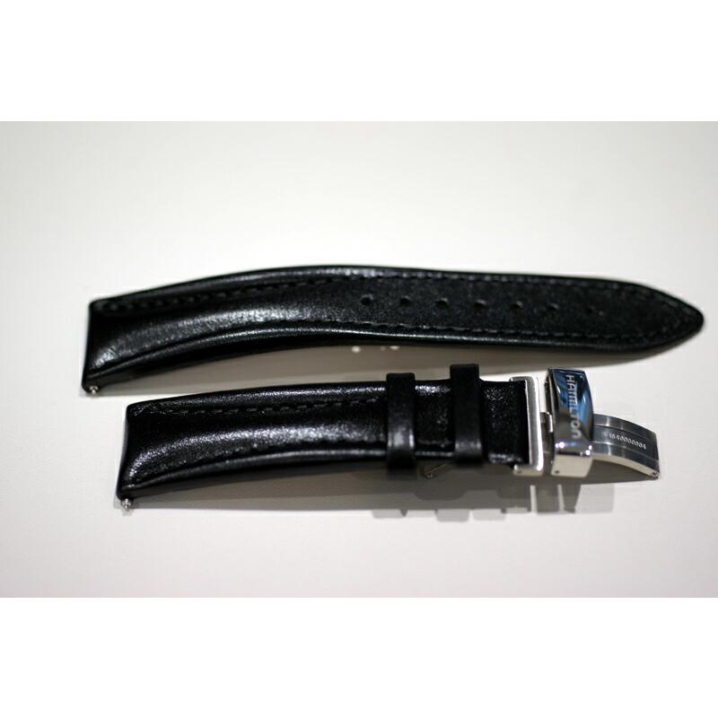 純正部品　バネ棒付　HAMILTON ハミルトン　Lloyd ロイド　ロイドクロノ　メンズサイズ用　革バンド　20ミリ幅　H690.194.101　※必ず対応商品確認ください_3