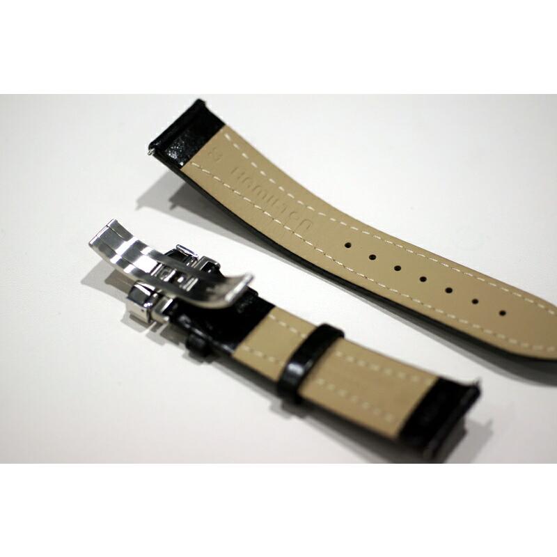 純正部品　バネ棒付　HAMILTON ハミルトン　Lloyd ロイド　ロイドクロノ　メンズサイズ用　革バンド　20ミリ幅　H690.194.101　※必ず対応商品確認ください_4