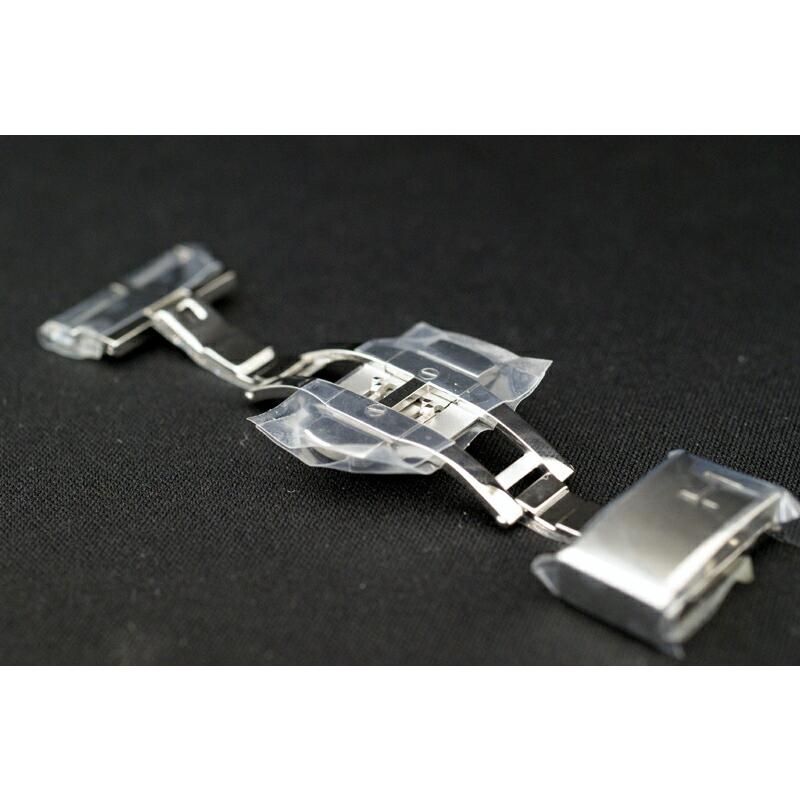 純正部品　HAMILTON ハミルトン　Jazzmaster ジャズマスター　プッシュ式観音開きバックル　16・18・20ミリ　※必ず取付幅をご確認くださいの画像