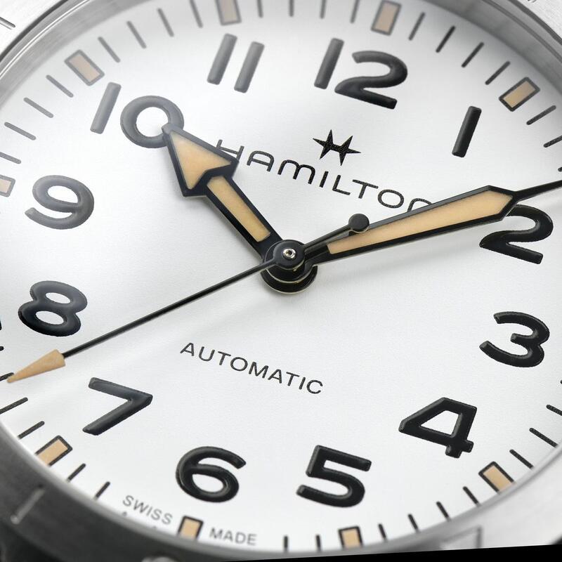 国内正規品ハミルトン HAMILTON カーキ フィールド エクスペディション