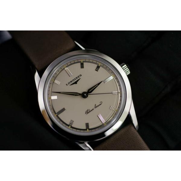 Longines　ロンジン　スイス製　復刻モデル　シルバーアロー　自動巻　38.ミリ SILVER ARROW　正規品　L28344722｜sakamoto-w｜09