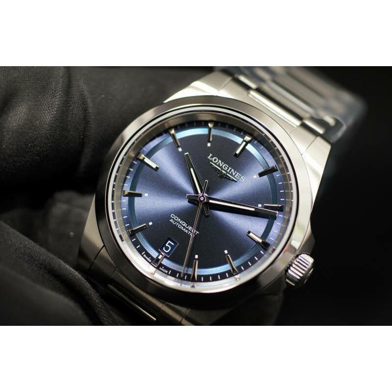 コンクエスト LONGINES ロンジン コンクエスト 腕時計 自動巻き ブルー