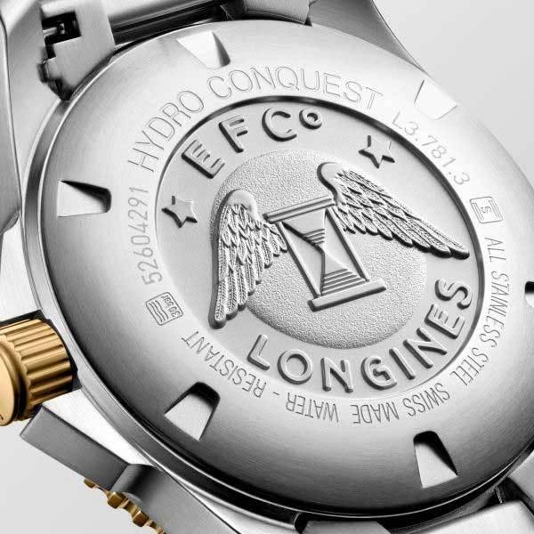 1 / 6 LONGINES 自動巻き時計 ブラック/ローズゴールド LONGINES SPIRIT FLYBACK 自動巻、ステンレススティールと