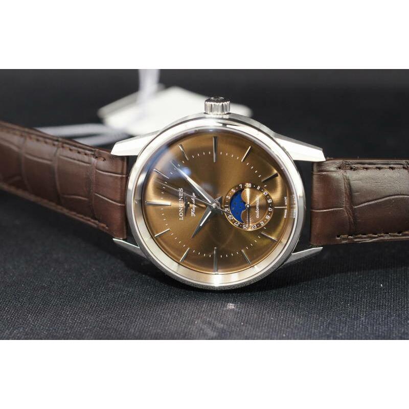 LONGINES（ロンジン） 新作 フラグシップ ヘリテージ 自動巻 ムーン