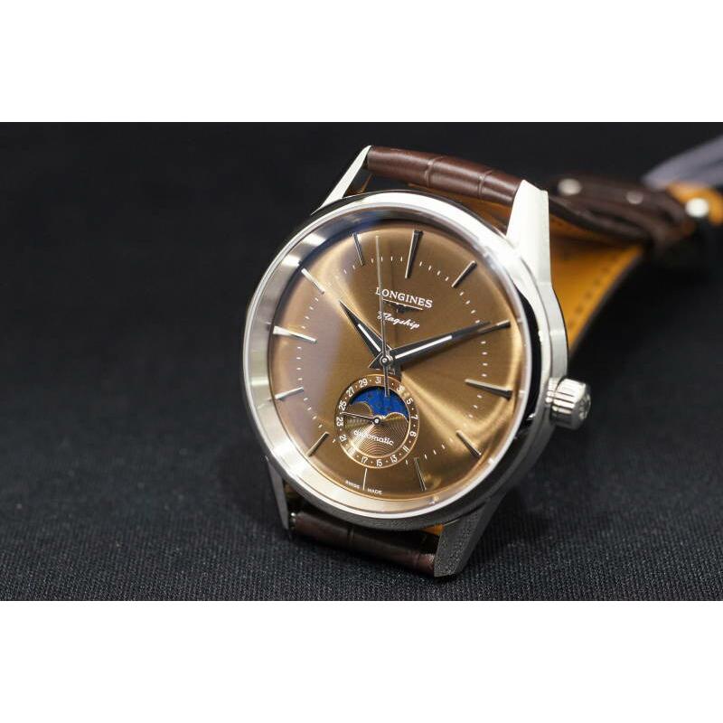 LONGINES（ロンジン） 新作 フラグシップ ヘリテージ 自動巻 ムーン