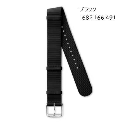 値引き★ロンジン 純正ナトーベルト LONGINES（ロンジン） 純正部品 LONGINES NATOストラップ ブラック