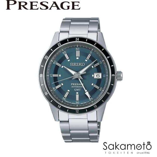 SEIKO プレザージュstyle60,s　GMT SARY229メンズ腕時計 SEIKO セイコー PRESAGE プレサージュ 腕時計 Style60's GMTモデル