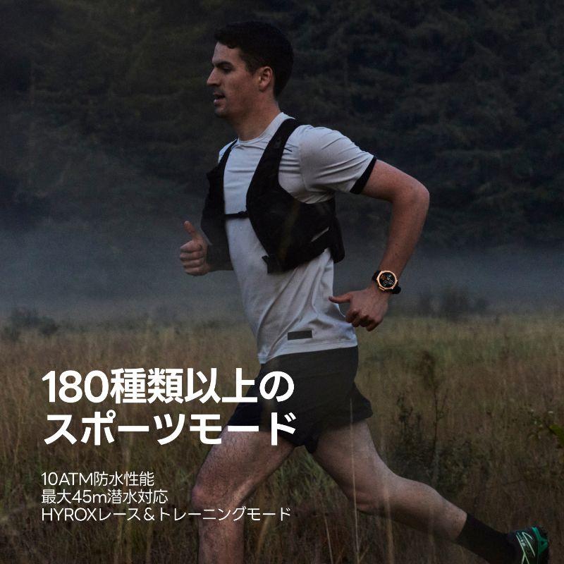 Amazfit T-Rex 3 Pro 48mm　スマートウォッチ　GPS　AI音声アシスタント　サファイアガラス　AMOLED　 チタン合金製ベゼル　iPhone / Android 対応　SP170078