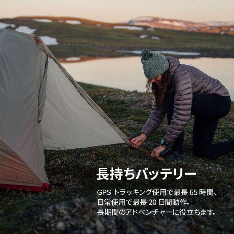 SUUNTO VERTICAL 2　ステンレスモデル　アウトドアの長距離冒険やトレーニングに最適なアドベンチャーウォッチ　AMOLEDディスプレイ　GPS　スマートウォッチの画像