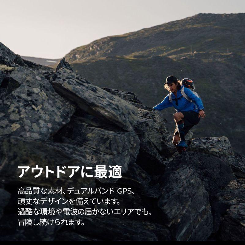 SUUNTO VERTICAL 2　ステンレスモデル　アウトドアの長距離冒険やトレーニングに最適なアドベンチャーウォッチ　AMOLEDディスプレイ　GPS　スマートウォッチの画像