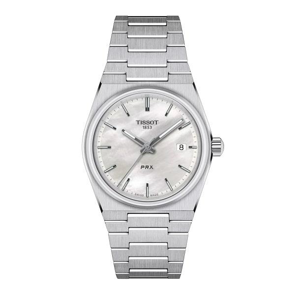 TISSOT PRX 自動巻き腕時計 MOP 正規品TISSOT ティソ PRX MOP文字盤 自動巻きモデル ステンレス