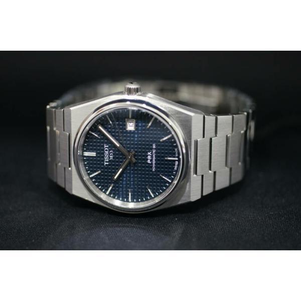 TISSOT 正規品TISSOT ティソ PRX ブルー文字盤 自動巻きモデル