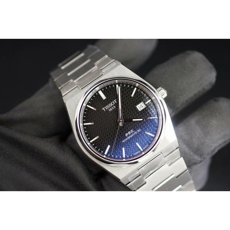 TISSOT PRX 自動巻き腕時計 MOP 正規品TISSOT ティソ PRX MOP文字盤 自動巻きモデル ステンレス