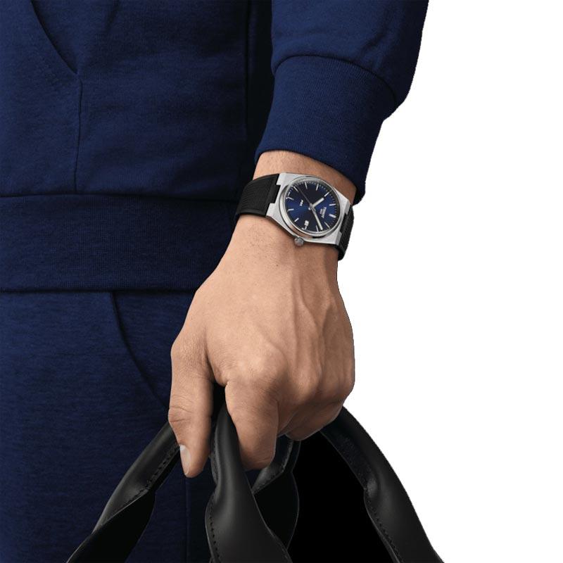 TISSOT 正規品TISSOT ティソ PRX ブルー文字盤 クォーツ駆動 TISSOT 正規品TISSOT ティソ PRX ブルー文字盤 クォーツ駆動