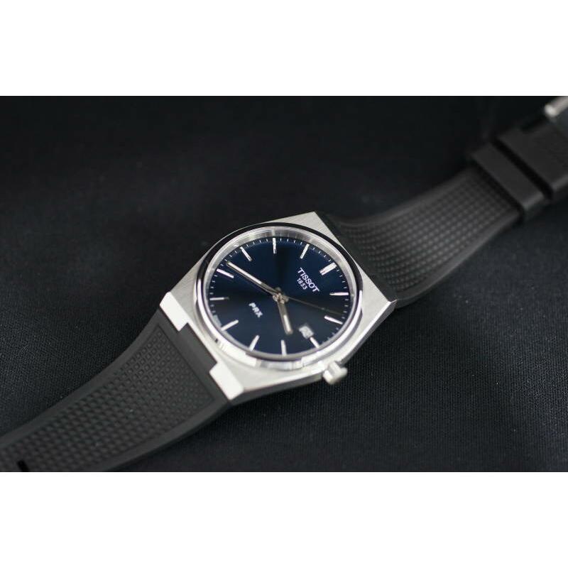 TISSOT 正規品TISSOT ティソ PRX ブルー文字盤 クォーツ駆動 TISSOT 正規品TISSOT ティソ PRX ブルー文字盤 クォーツ駆動