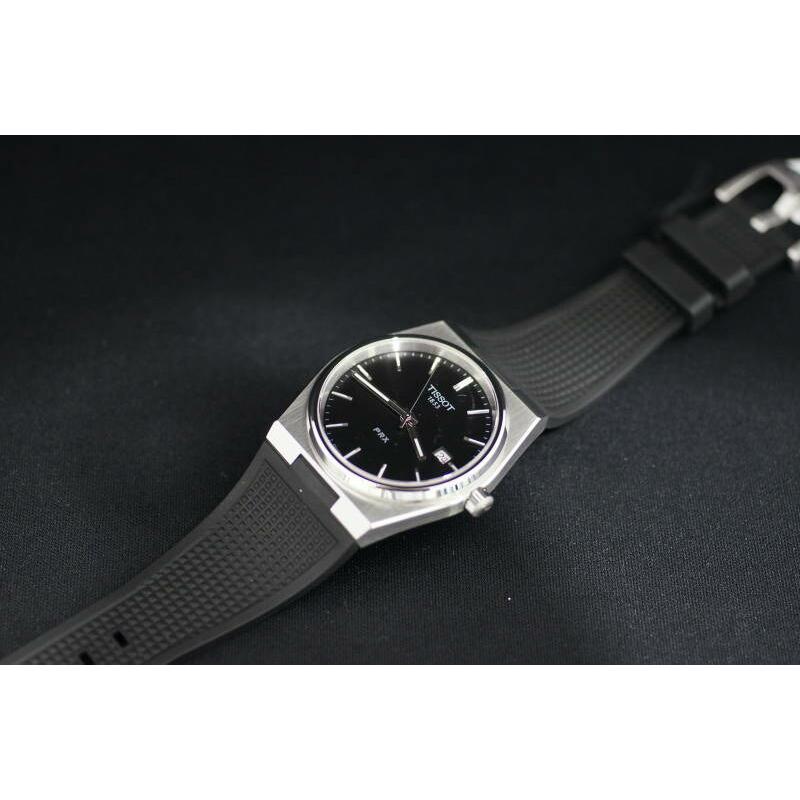 正規品TISSOT ティソ PRX ブラック文字盤 クォーツ駆動(電池 正規品TISSOT ティソ PRX ブラック文字盤 クォーツ駆動(電池