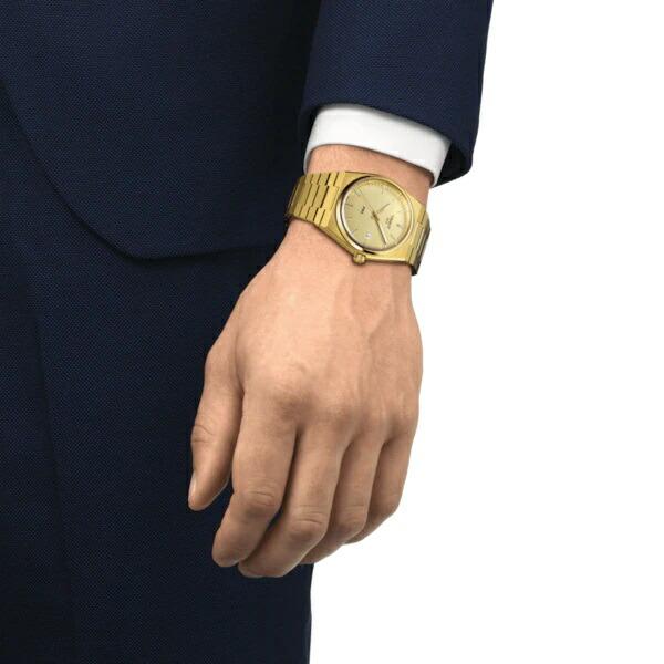 稼働品　TISSOT ゴールド 自動巻き時計 TISSOT STYLIST 7-41077 金メッキ 手巻き稼働品 - メルカリ