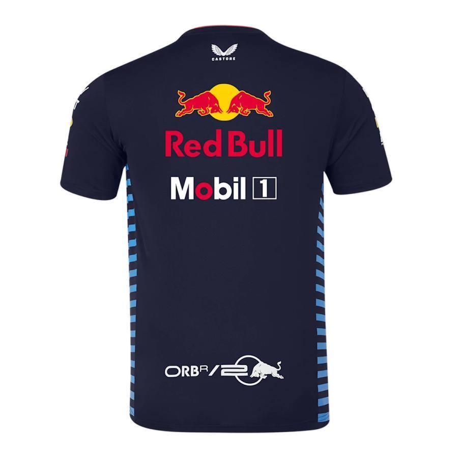 2024 オラクル レッドブル レーシング チーム Tシャツ F1 RedBull ネイビーオフィシャル ウェア｜sakamotoyasu-store｜03