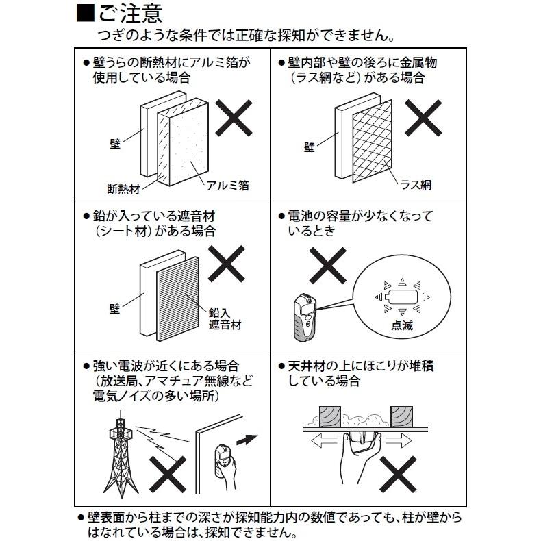 Panasonic（パナソニック） EZ3802内装材専用 乾電池式壁うらセンサー